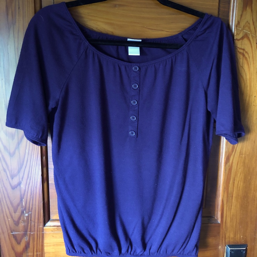 Girls large purple shirt